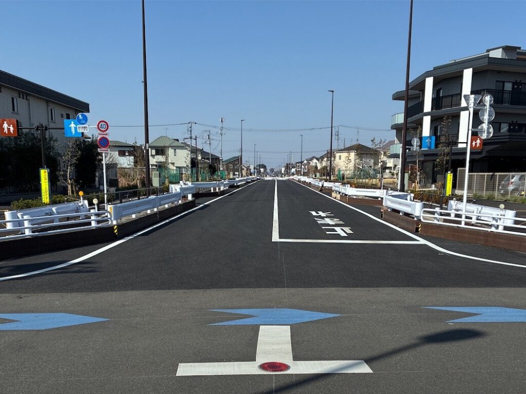舗装工事 街路築造工事（６四－放７大泉学園） 施工実績