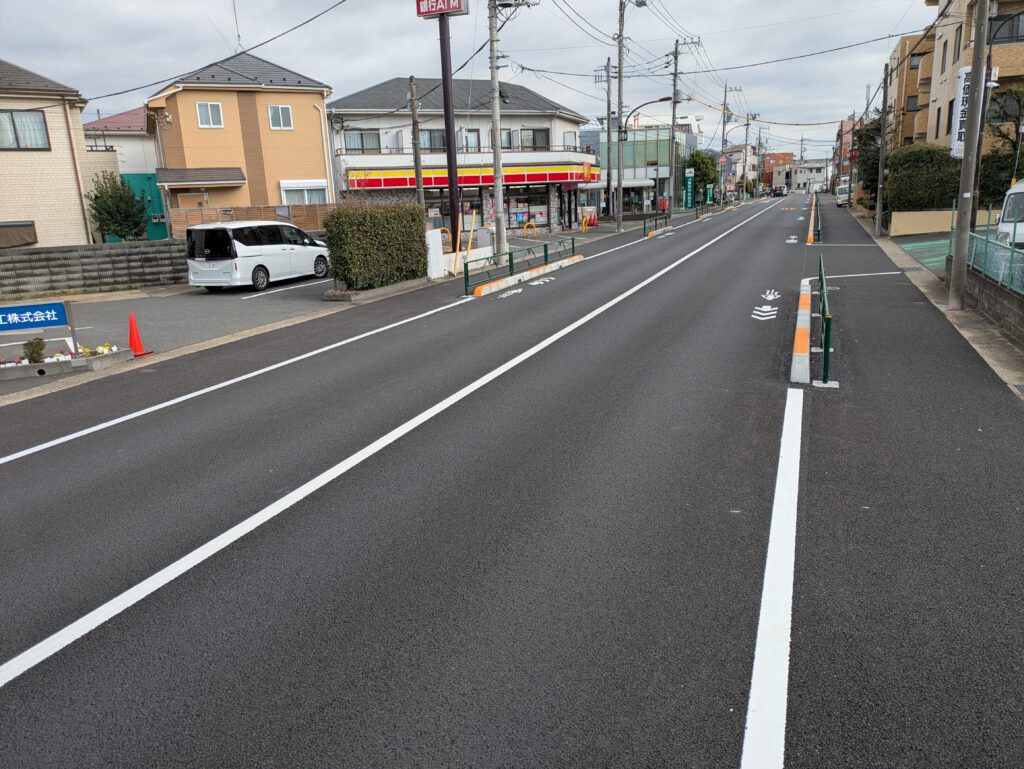 舗装工事 路面補修工事（６二の９） 完成写真